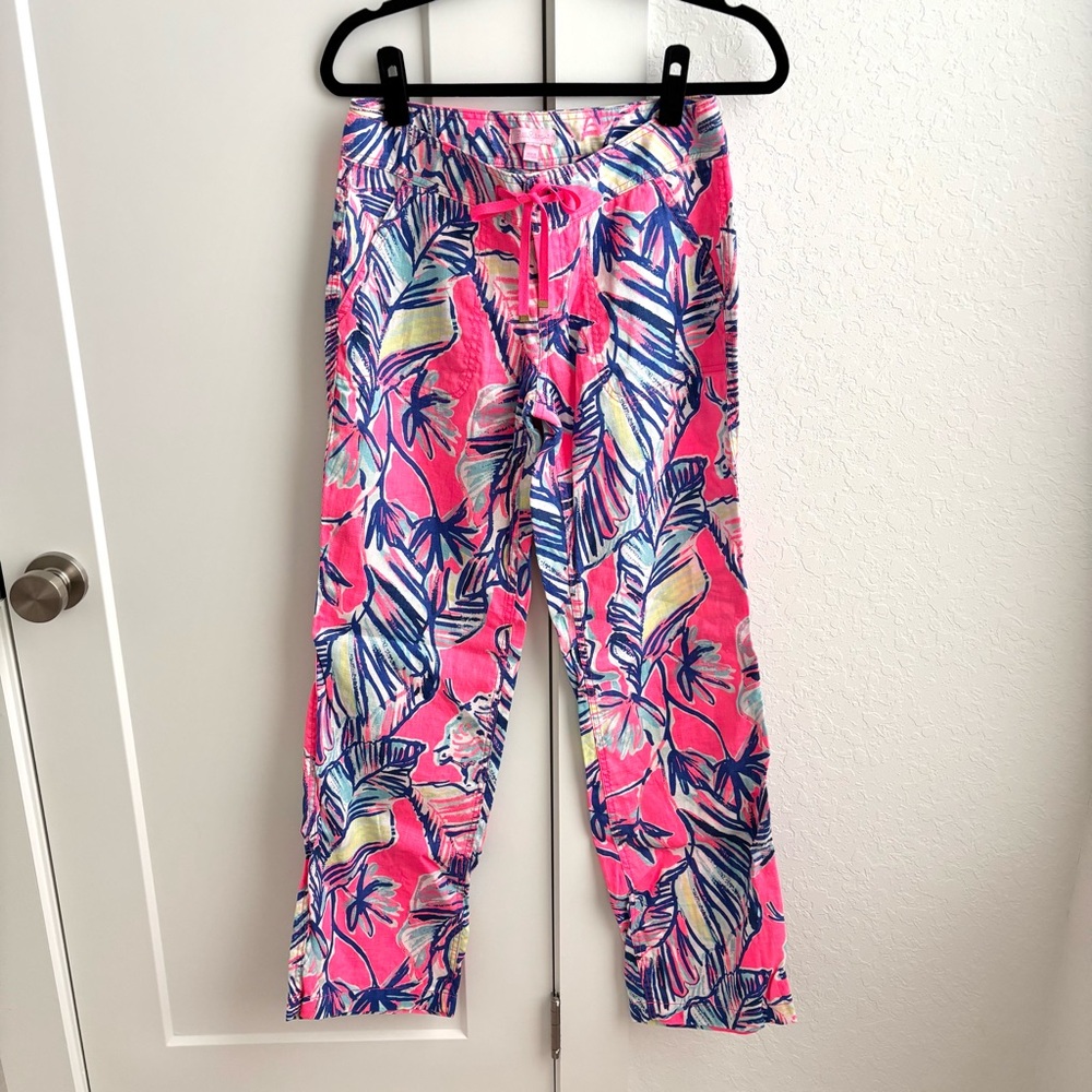 Lilly Pulitzer Galley Linen Pants